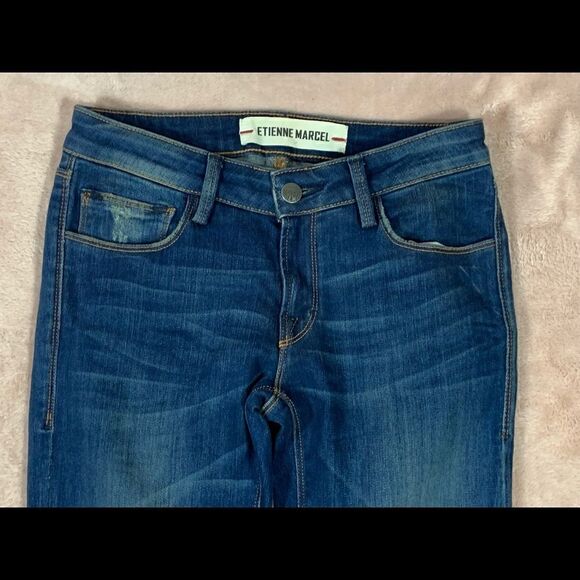 NWOT ✨ Etienne Marcel Low Rise Skinny Jeans 24 - Picture 4 of 9